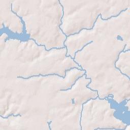 Saint Mary's County Terrain Map