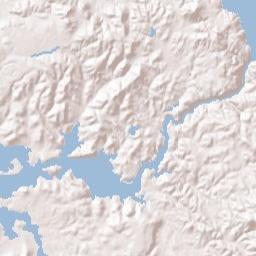 Campo Seco California Terrain Map