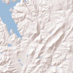 Toyon California Terrain Map