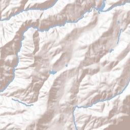 White Pines California Terrain Map
