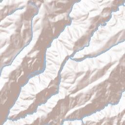 Lakeside Terrace California Terrain Map