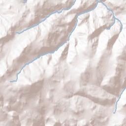 Bodie California Terrain Map