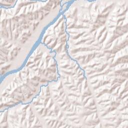 Miller County Terrain Map