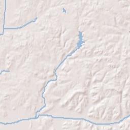 17721 N County Rd 600 E Dale Indiana Terrain Map