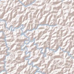 Lincoln County Terrain Map