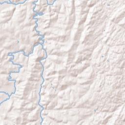 Augusta County Terrain Map