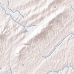 Gordonsville Terrain Map