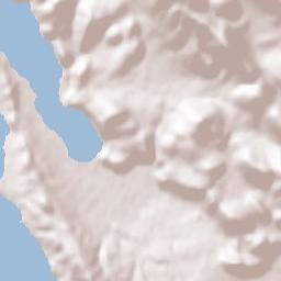 Argostólion Terrain Map