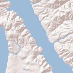 Lairds Landing California Terrain Map
