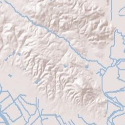 Fairville California Terrain Map