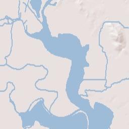 American Canyon Terrain Map
