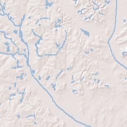 Warrick County Terrain Map