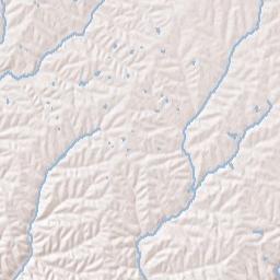 Elk Creek Terrain Map