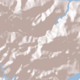 Sant'Agata del Bianco Terrain Map