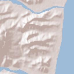 Casignana Terrain Map