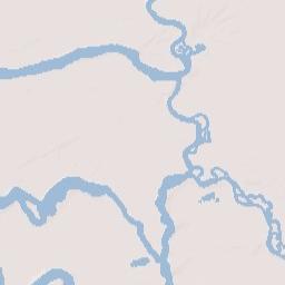 Terminous California Terrain Map