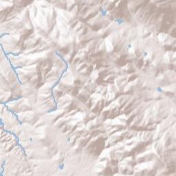 Lost City California Terrain Map