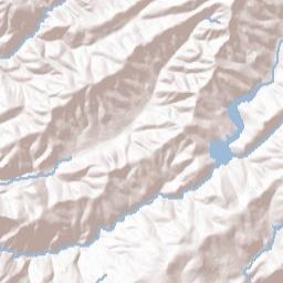 Mi-Wuk Village California Terrain Map