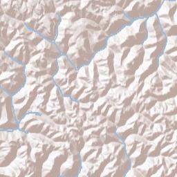 Boone County Terrain Map