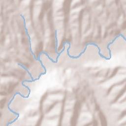 Santo Tomé Terrain Map