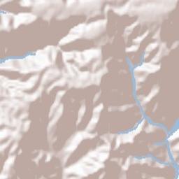 Fossato Ionico-Fossatello-San Luca Marcelluzzo Terrain Map