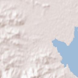 Pyŏksŏng-ŭp Terrain Map