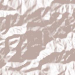 Inje-gun Terrain Map