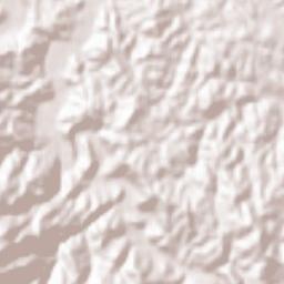 Yangyang-gun Terrain Map