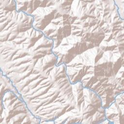 Marin County Terrain Map