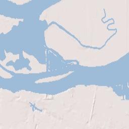 Antioch, California Terrain Map