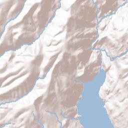 Tuolumne County Terrain Map