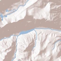 Lundy California Terrain Map