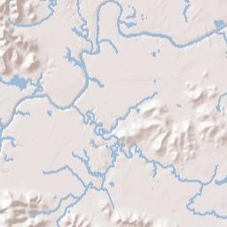 Bullitt County Terrain Map