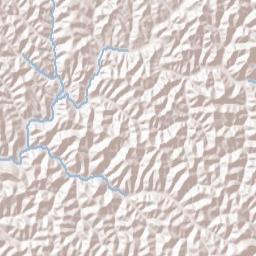 Elkfork Terrain Map