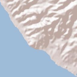 Saline Ioniche Terrain Map