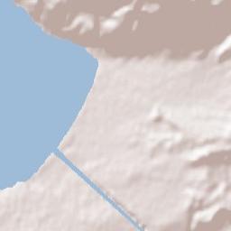 Loutráki Terrain Map