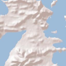Ampelákia Terrain Map