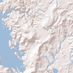 Woods Crossing California Terrain Map