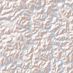 Inez Terrain Map