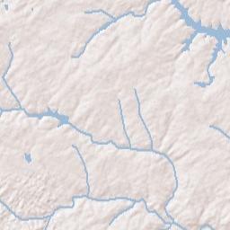 Lake Monticello Terrain Map