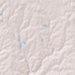 Cabeça Gorda Terrain Map