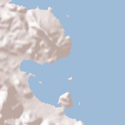 Limín Mesoyaías Terrain Map
