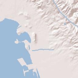 660 Vincente Ave, Berkeley, CA 94707 Terrain Map