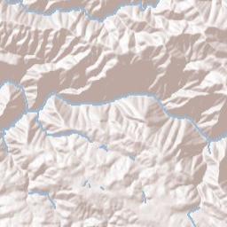Buchanan California Terrain Map