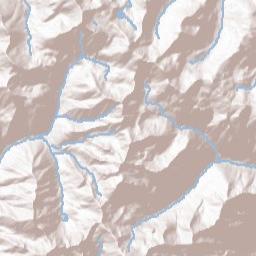 Gladstone Colorado Terrain Map