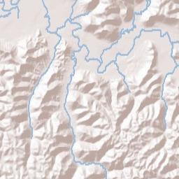 Powell County Terrain Map
