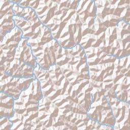 Martin County Terrain Map