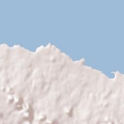 Rabo de Peixe Terrain Map