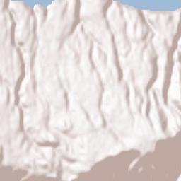 Nordeste Terrain Map
