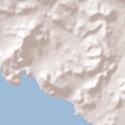 Agía Marína Terrain Map